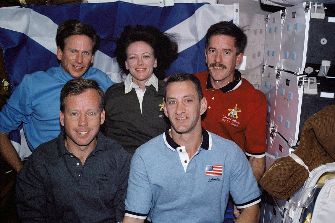 traditional inflight photo STS104