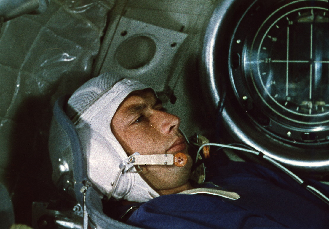 Yegorov onboard Voskhod