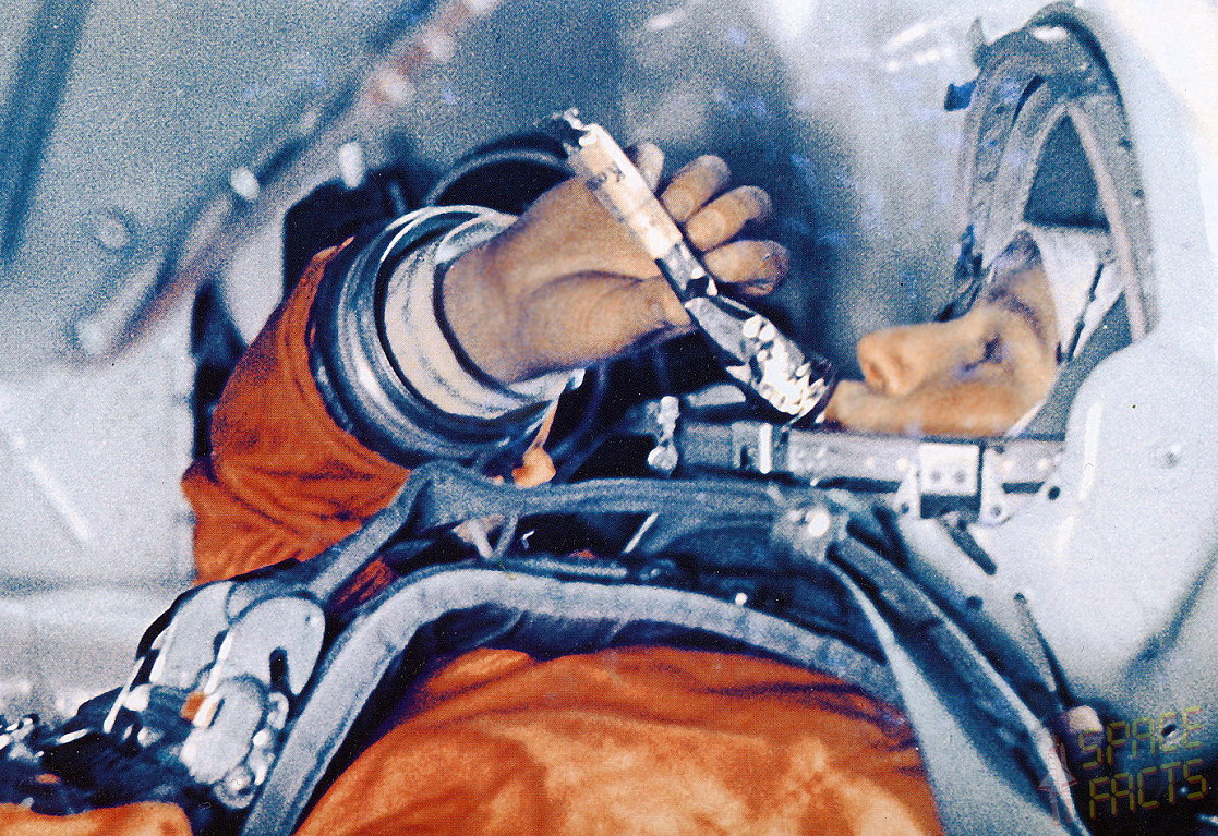 Tereshkova onboard Vostok 6