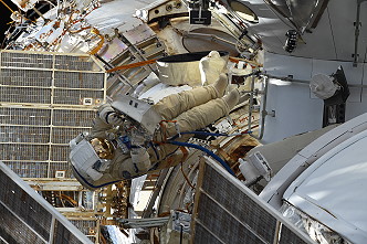 EVA Pjotr Dubrow am 03. September 2021