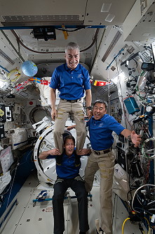 Leben an Bord der ISS