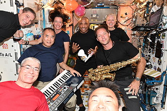 Leben an Bord der ISS