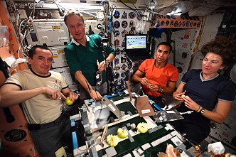 life onboard ISS