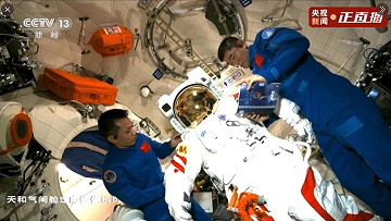 Leben an Bord von Tiangong