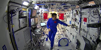 Leben an Bord von Tiangong