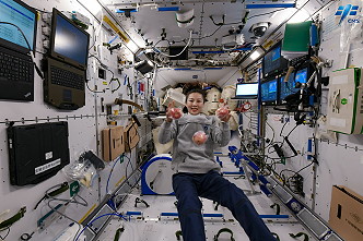 Leben an Bord von Tiangong