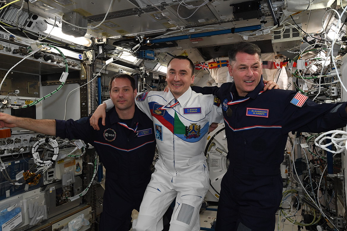 Leben an Bord der ISS