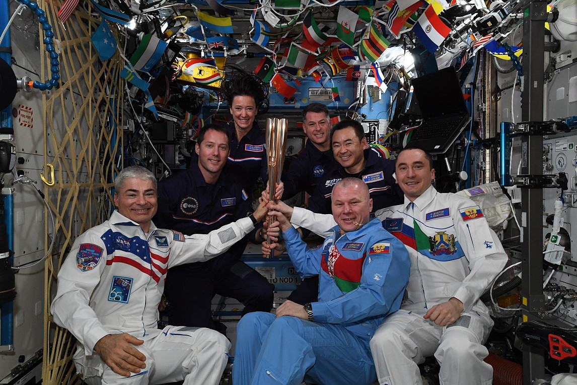 Leben an Bord der ISS