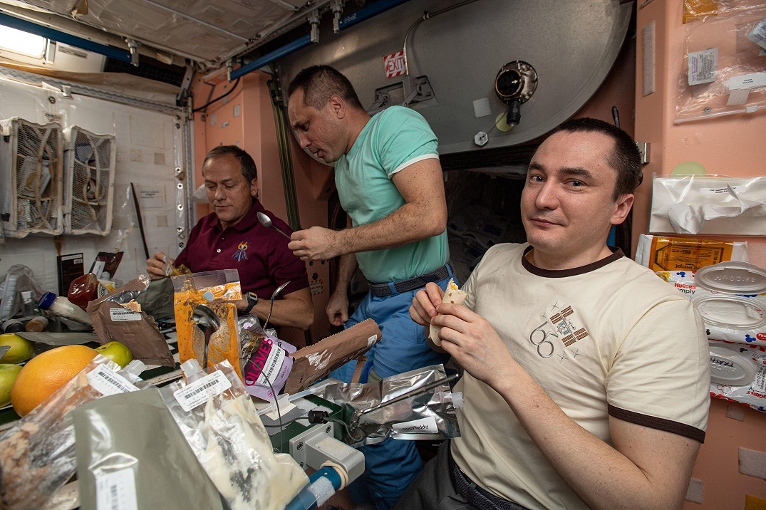 life onboard ISS