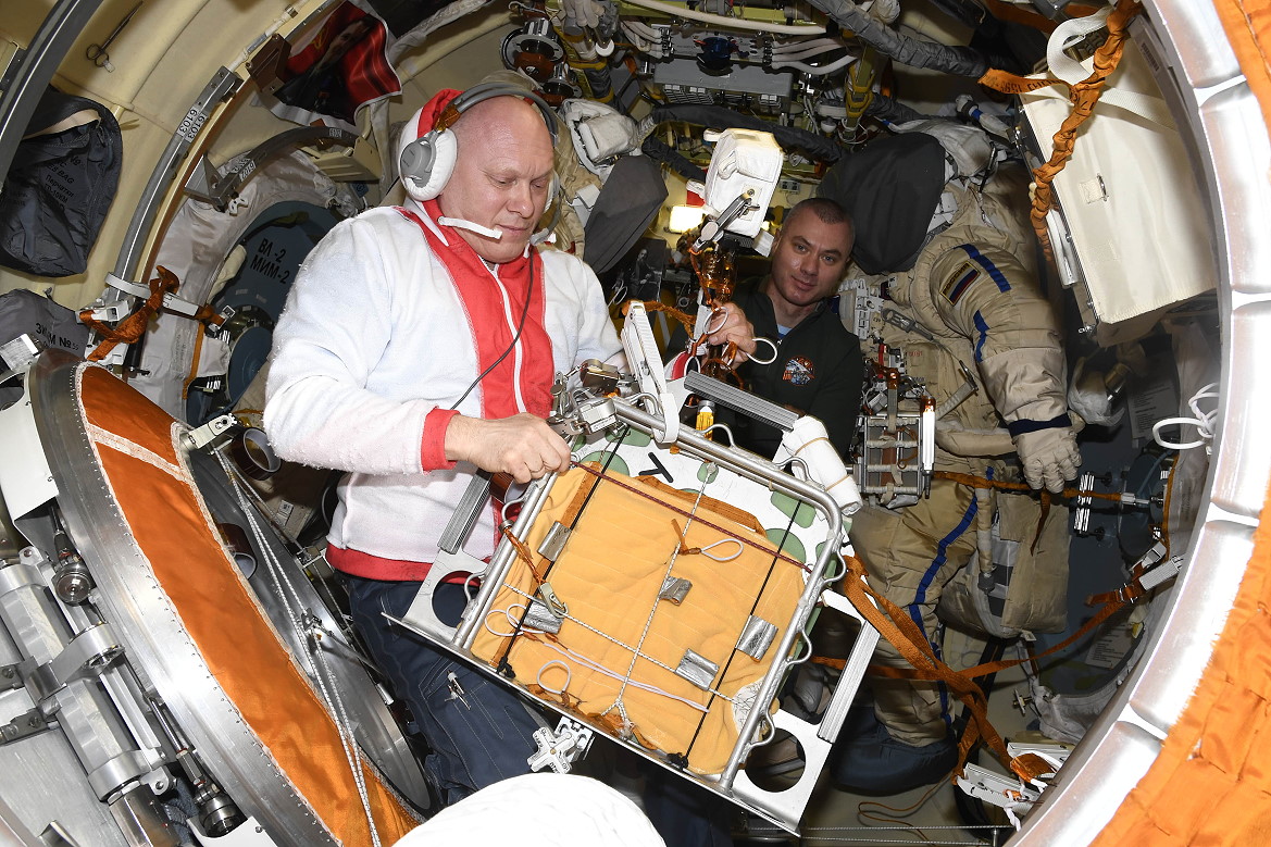 Leben an Bord der ISS