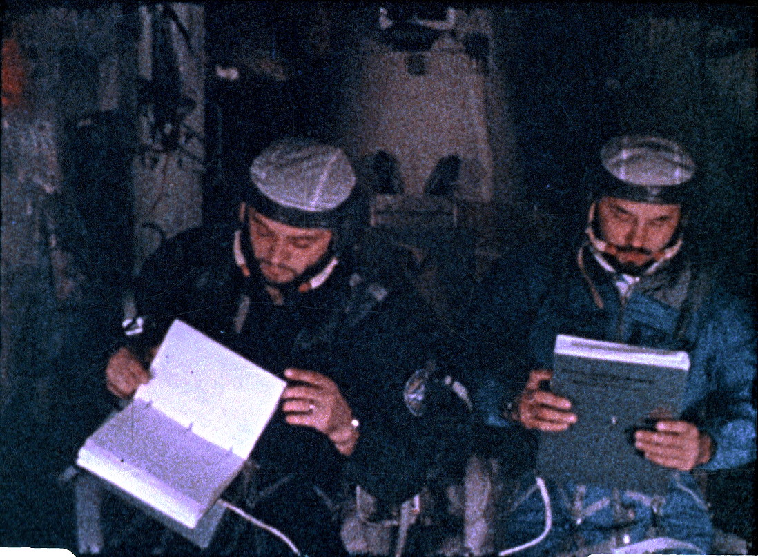 Leben an Bord von Saljut