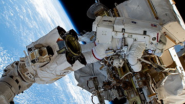 EVA Sunita Williams am 30. Januar 2025