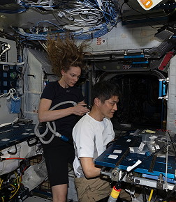 Leben an Bord der ISS