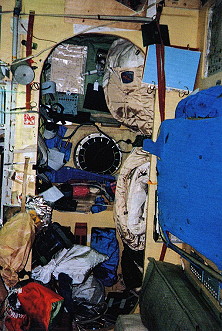 Leben an Bord der Mir