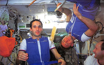 Leben an Bord der Mir