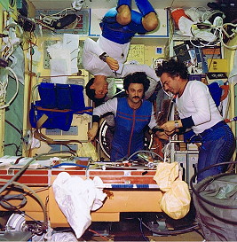 life onboard Mir life onboard Mir