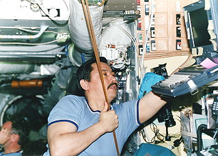 Leben an Bord der Mir