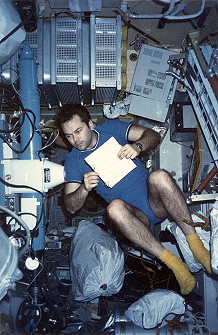 Leben an Bord der Mir