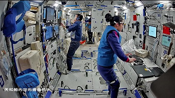 Leben an Bord von Tiangong