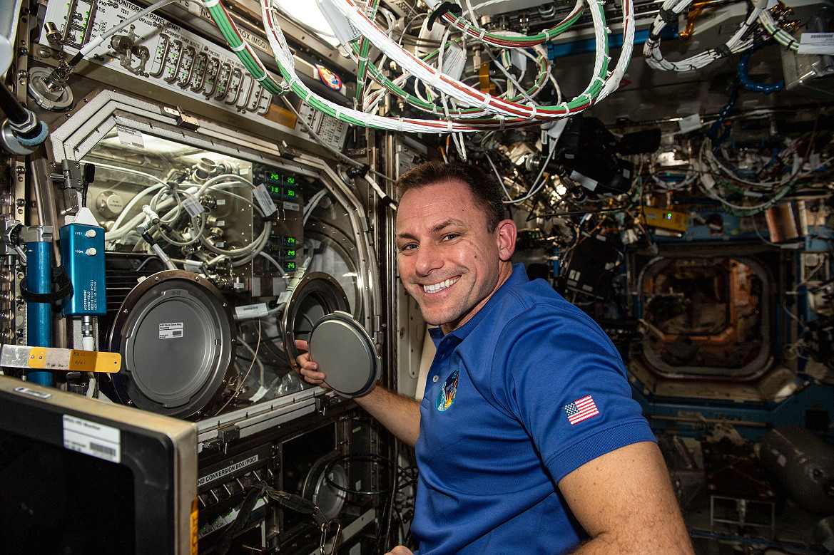 Leben an Bord der ISS