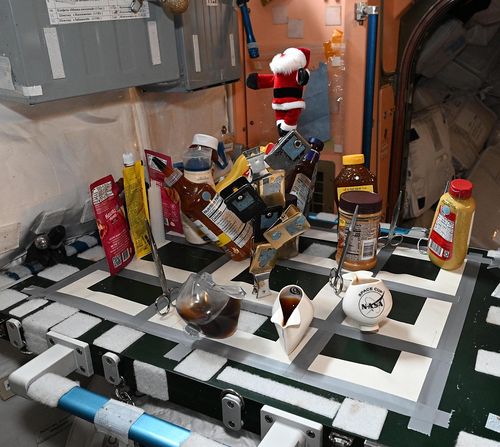 Leben an Bord der ISS