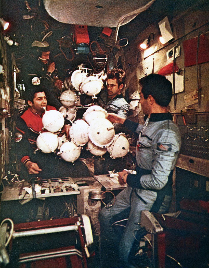 life onboard Salyut 6