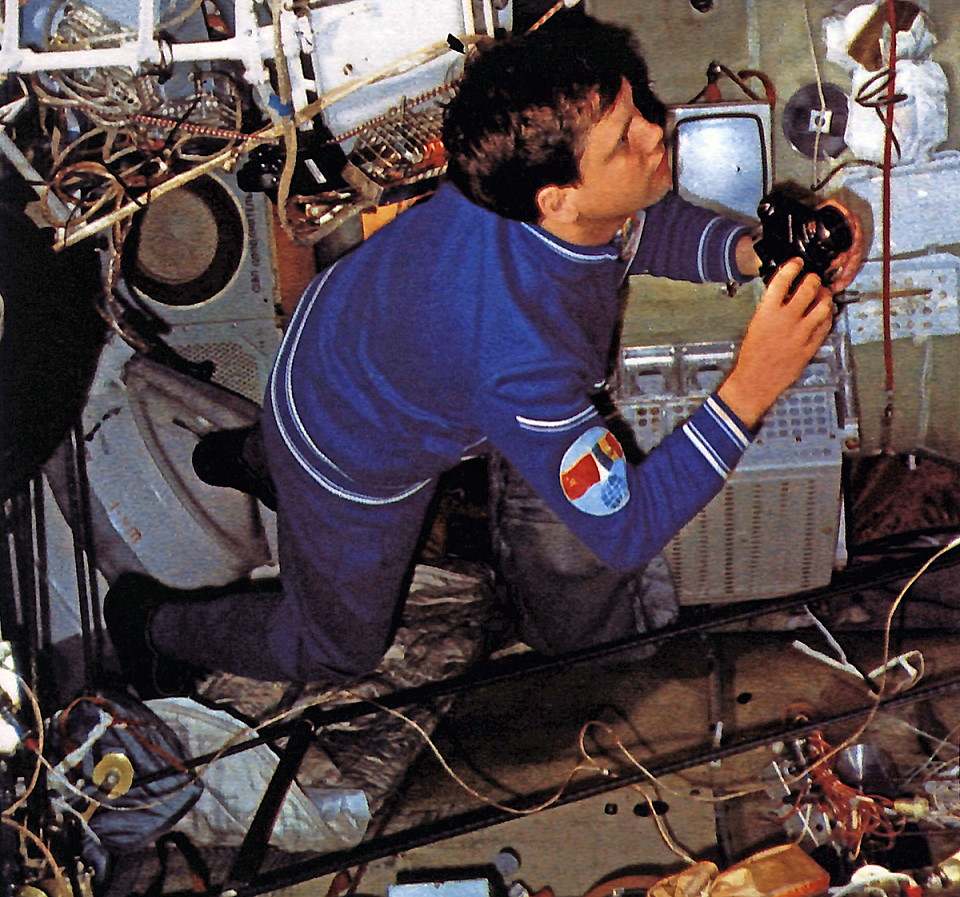 Leben an Bord von Saljut 6