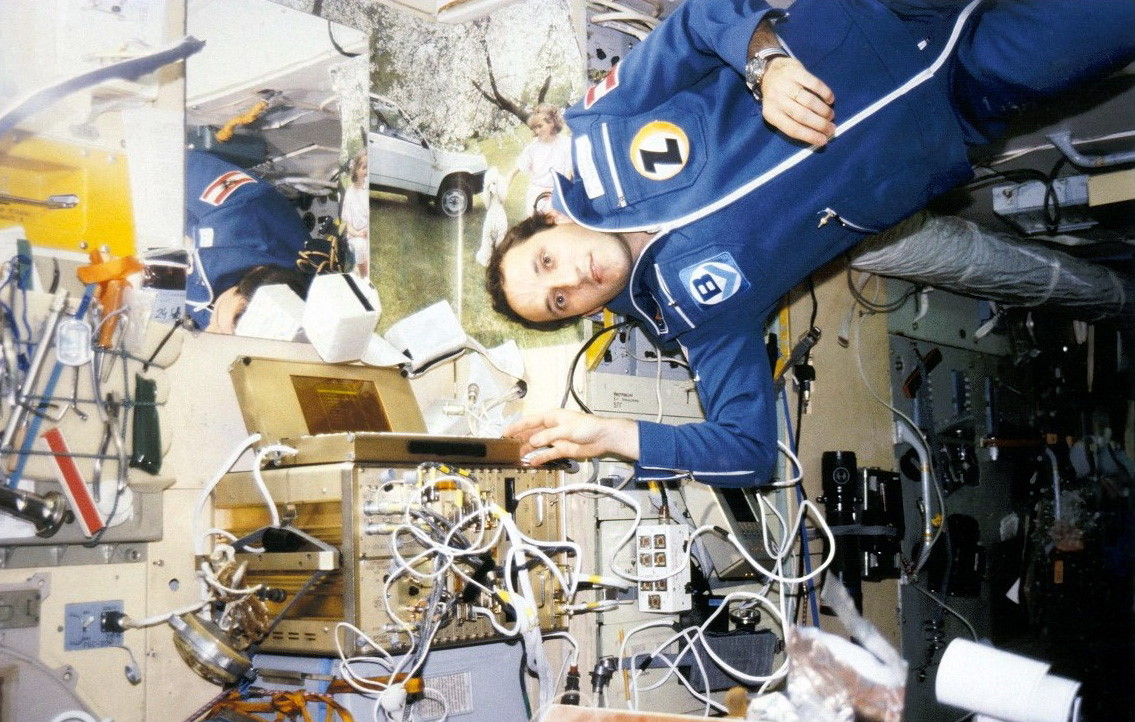 Leben an Bord der Mir