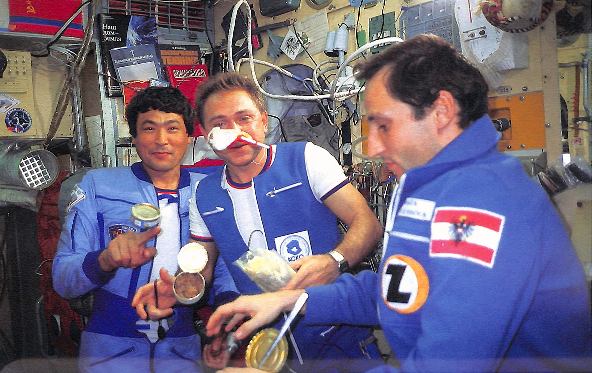 Leben an Bord der Mir