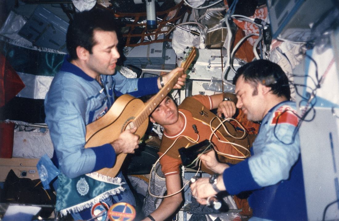 Leben an Bord der Mir