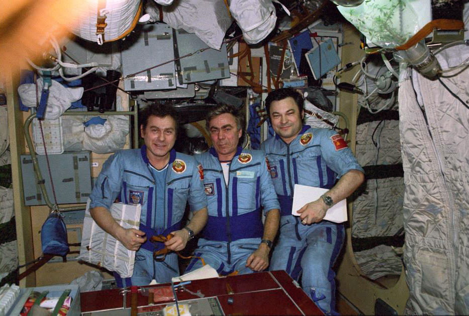 Leben an Bord der Mir