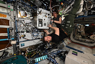 Leben an Bord der ISS