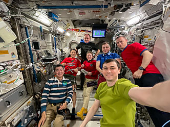 life onboard ISS