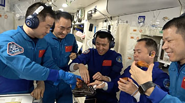 life onboard Tiangong