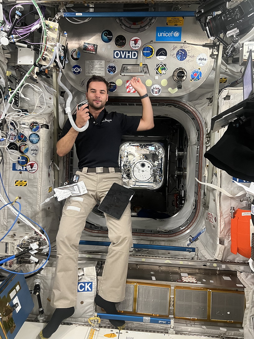 Leben an Bord der ISS