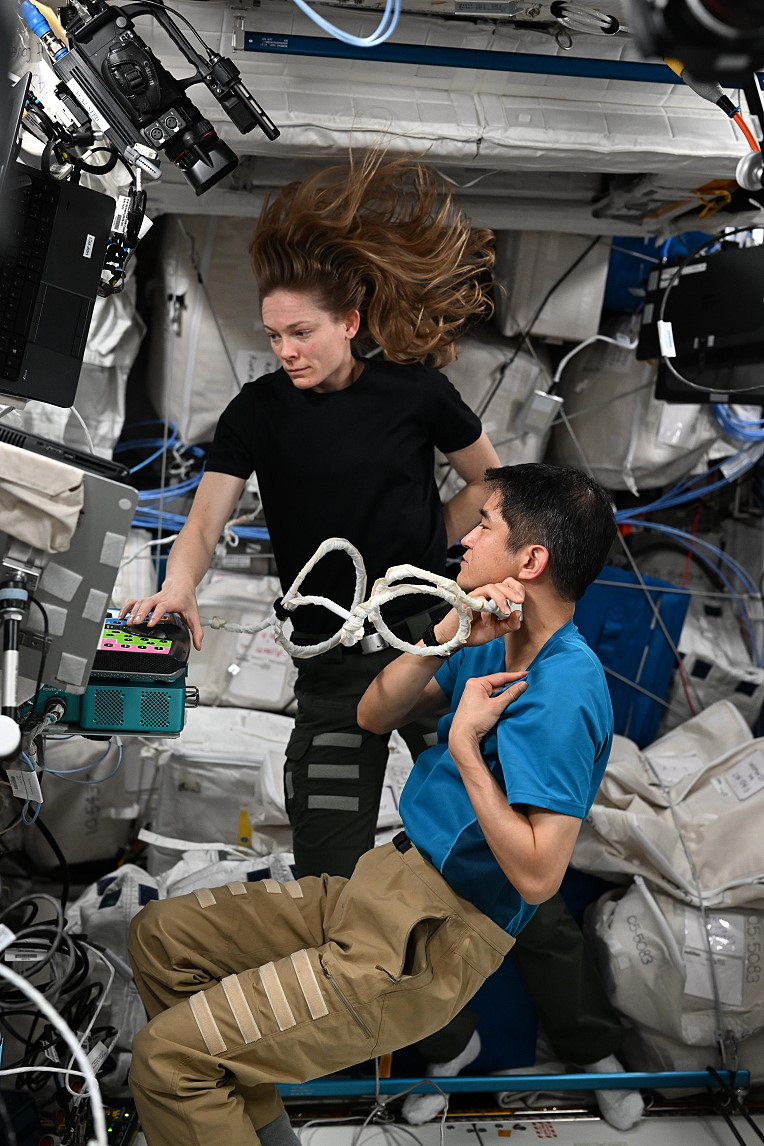 Leben an Bord der ISS