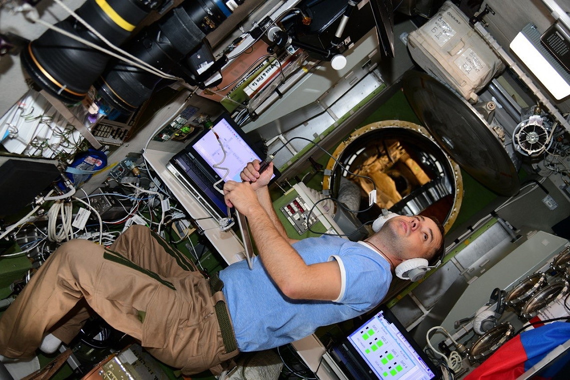 Leben an Bord der ISS