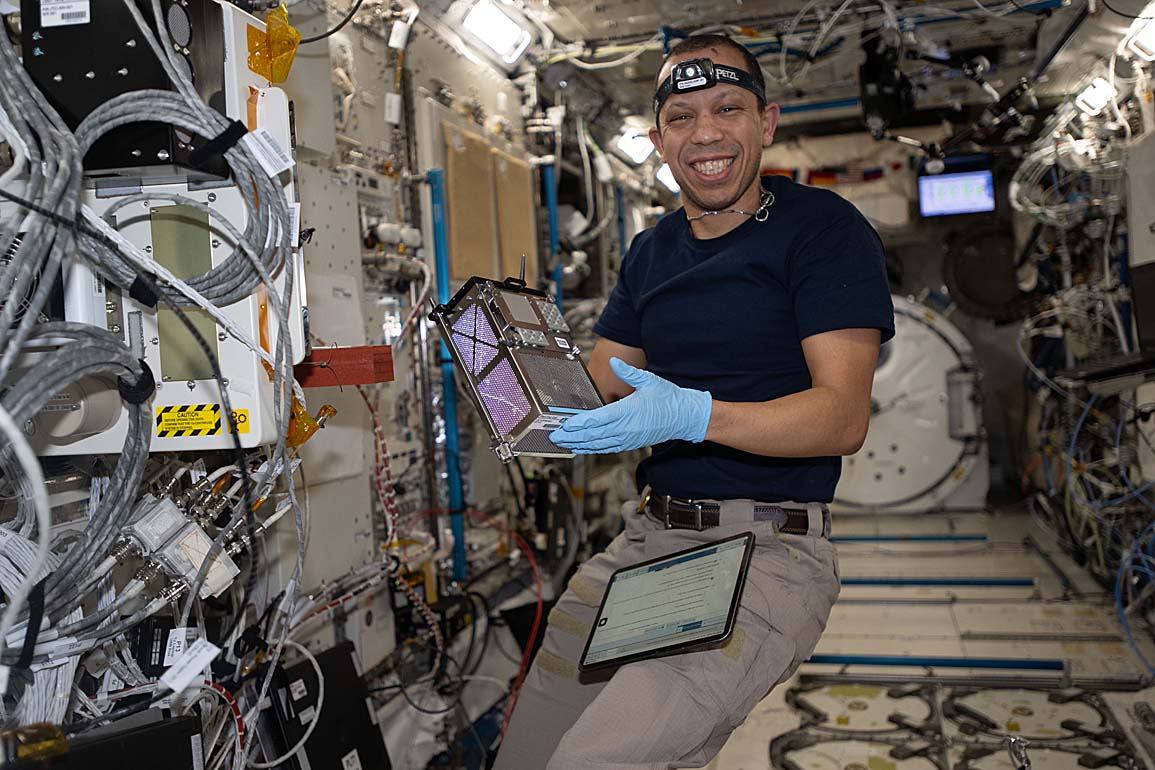 life onboard ISS
