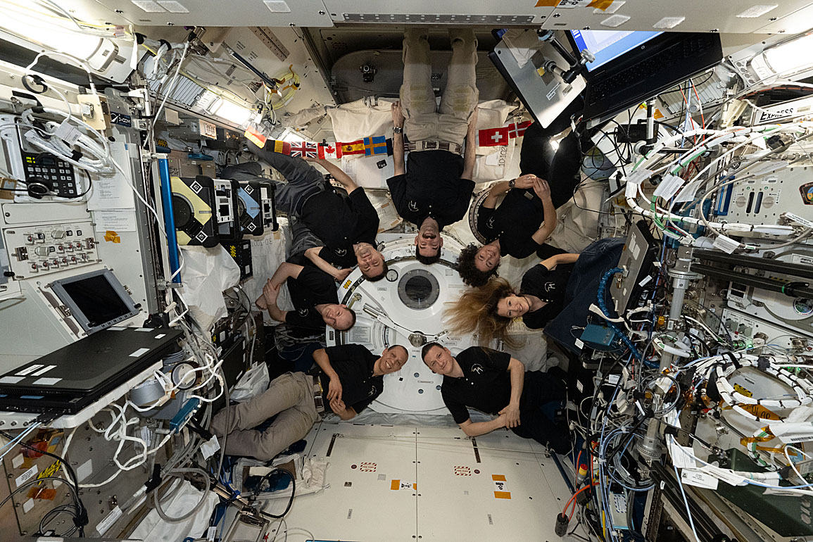 life onboard ISS