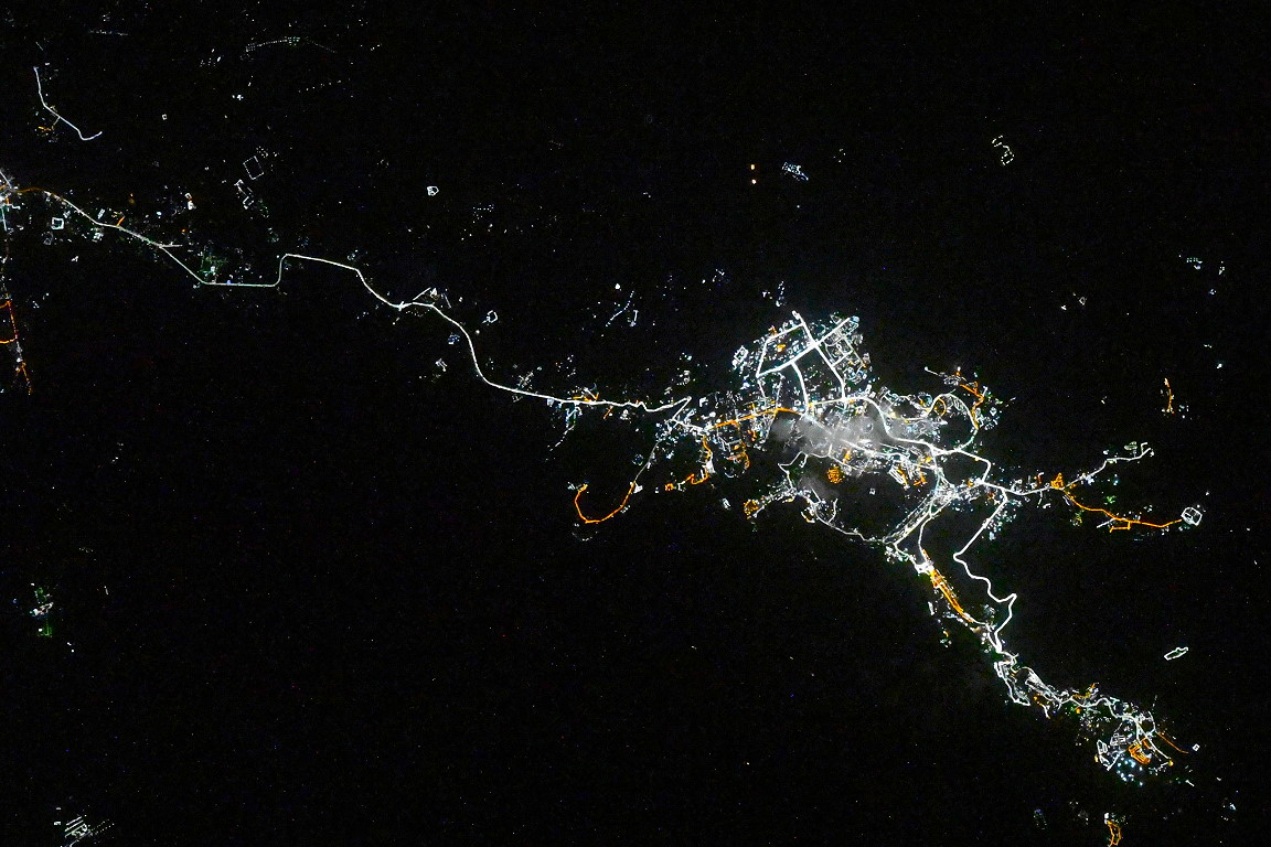 Petropawlowsk bei Nacht