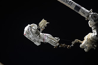 EVA Luca Parmitano am 15. November 2019