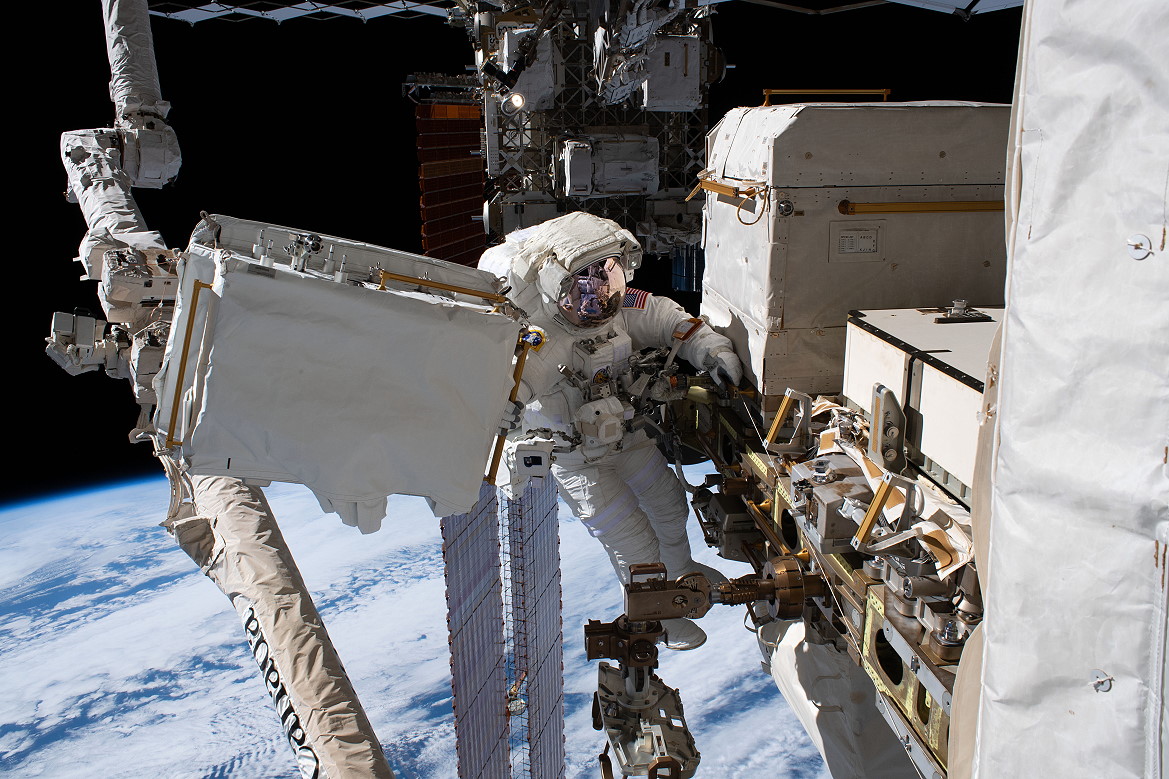 EVA Andrew Morgan am 02. Dezember 2019