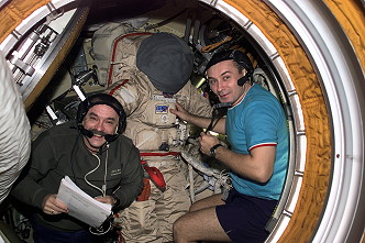 life onboard ISS
