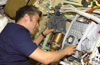 Leben an Bord der ISS