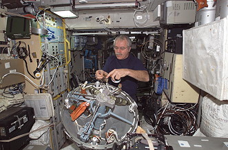 Leben an Bord der ISS