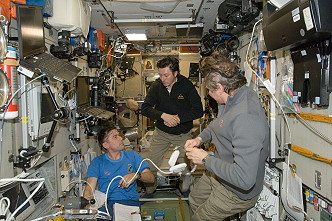 life onboard ISS