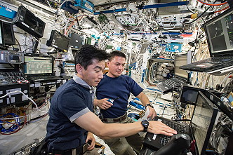 life onboard ISS