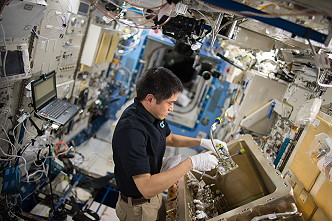 Onishi an Bord der ISS