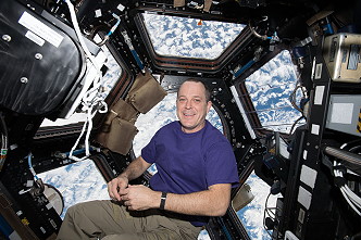 Arnold inside Cupola