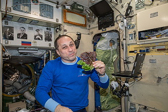 Schkaplerow an Bord der ISS